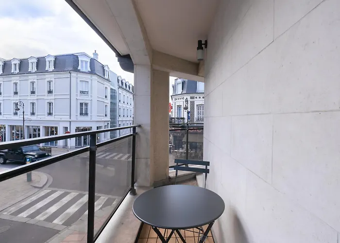 With Terrace And Free Parking Deauville